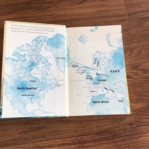 Vintage 1962 The Sinking of the Bismarck by William L. Shirer - Picture 2 of 6